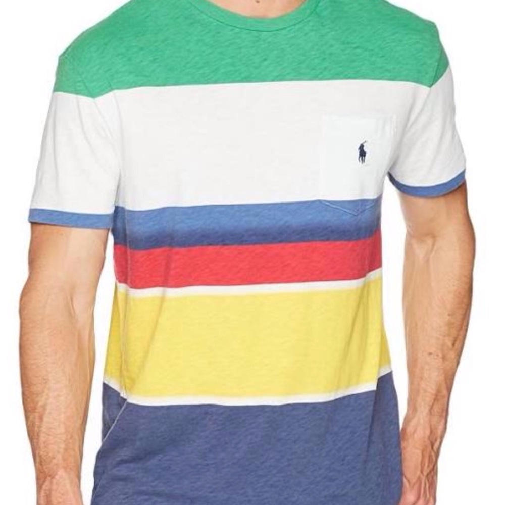 Polo by Ralph Lauren Painted CP-93  Striped Tee